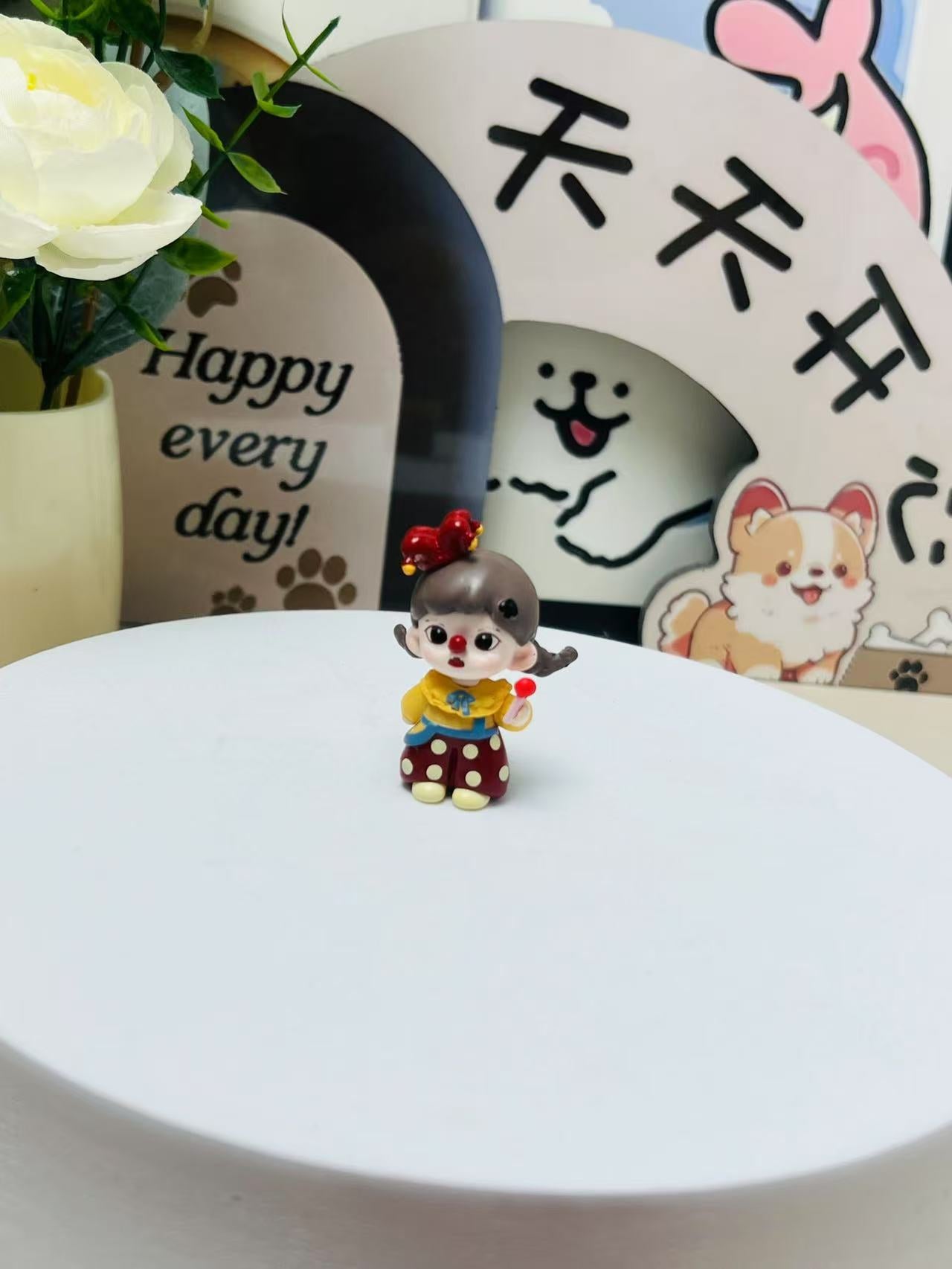 Mengli Zoraa Blind Box Sister Figurine, Trendy DIY Small Pendant, Cute Toy Figurine