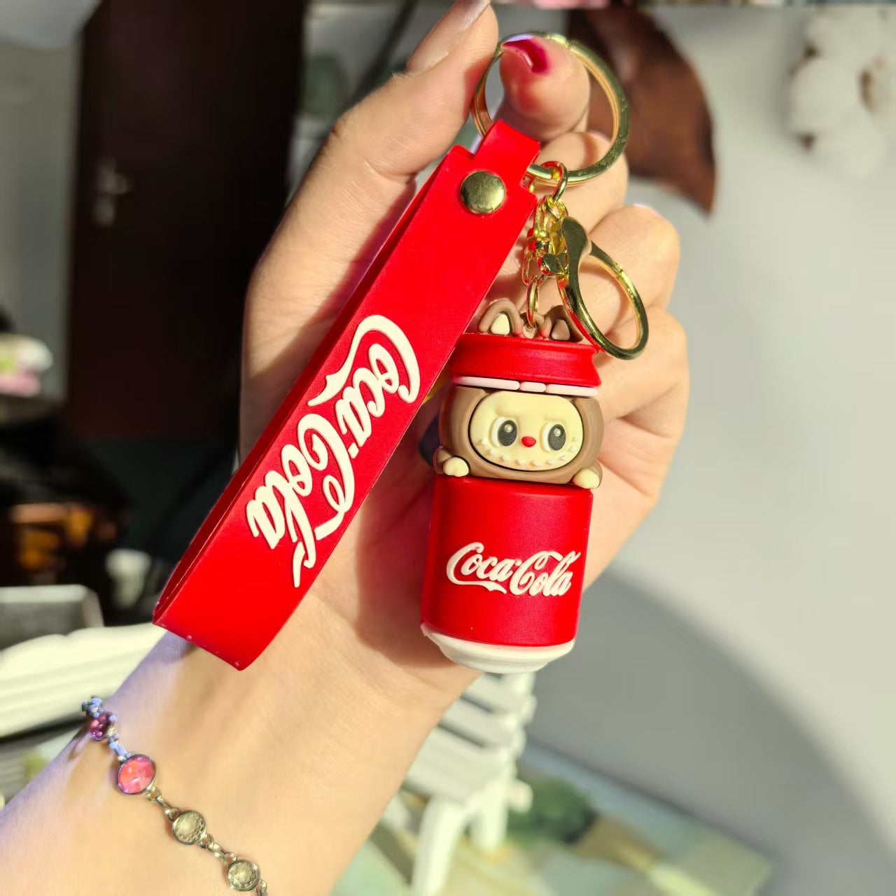 New Labubu 3D Doll Keychain – Trendy Gift Pendant for All Ages