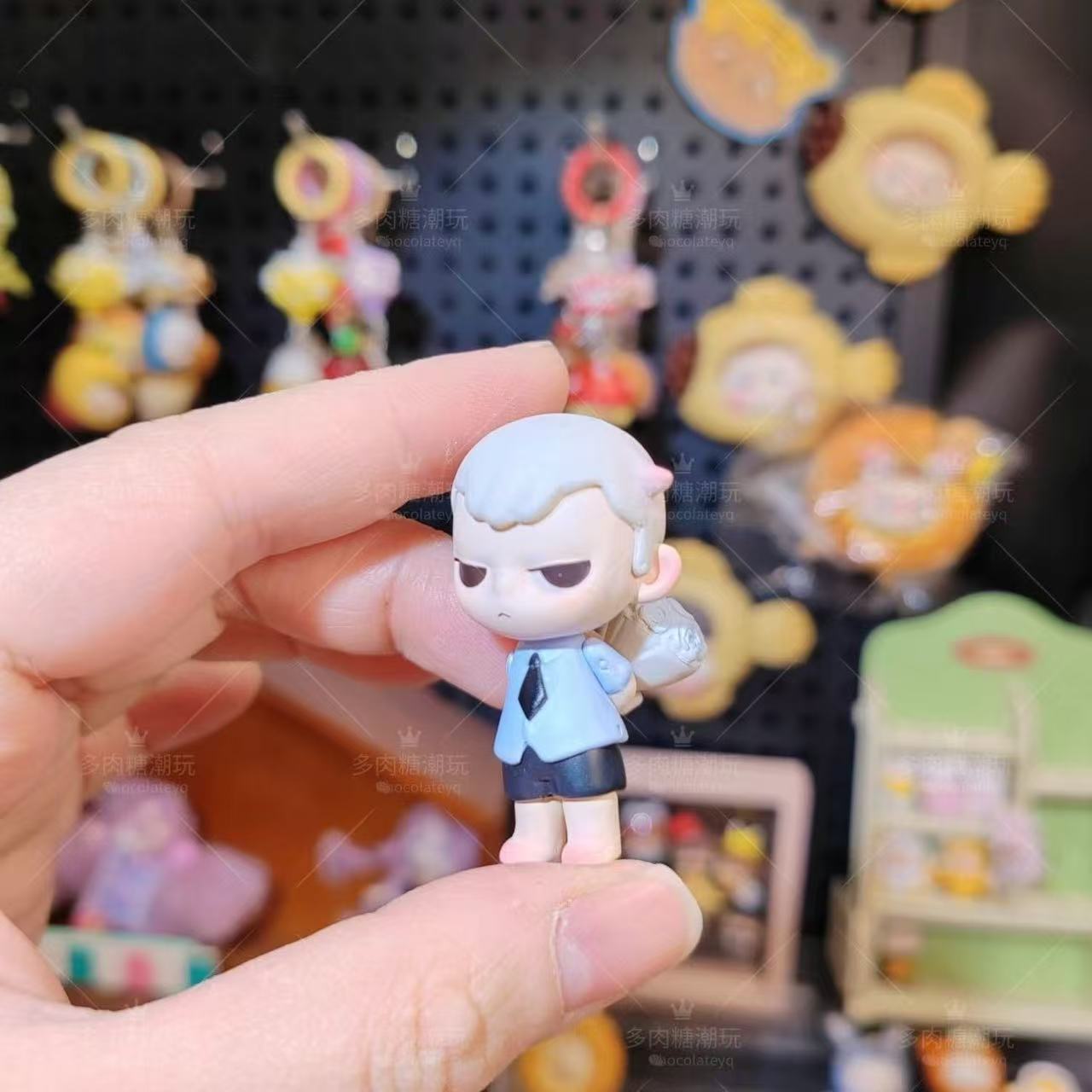 Zoraa Sister Mengli, PVC Material, Punchable for Keychain, Cute Trendy Toy