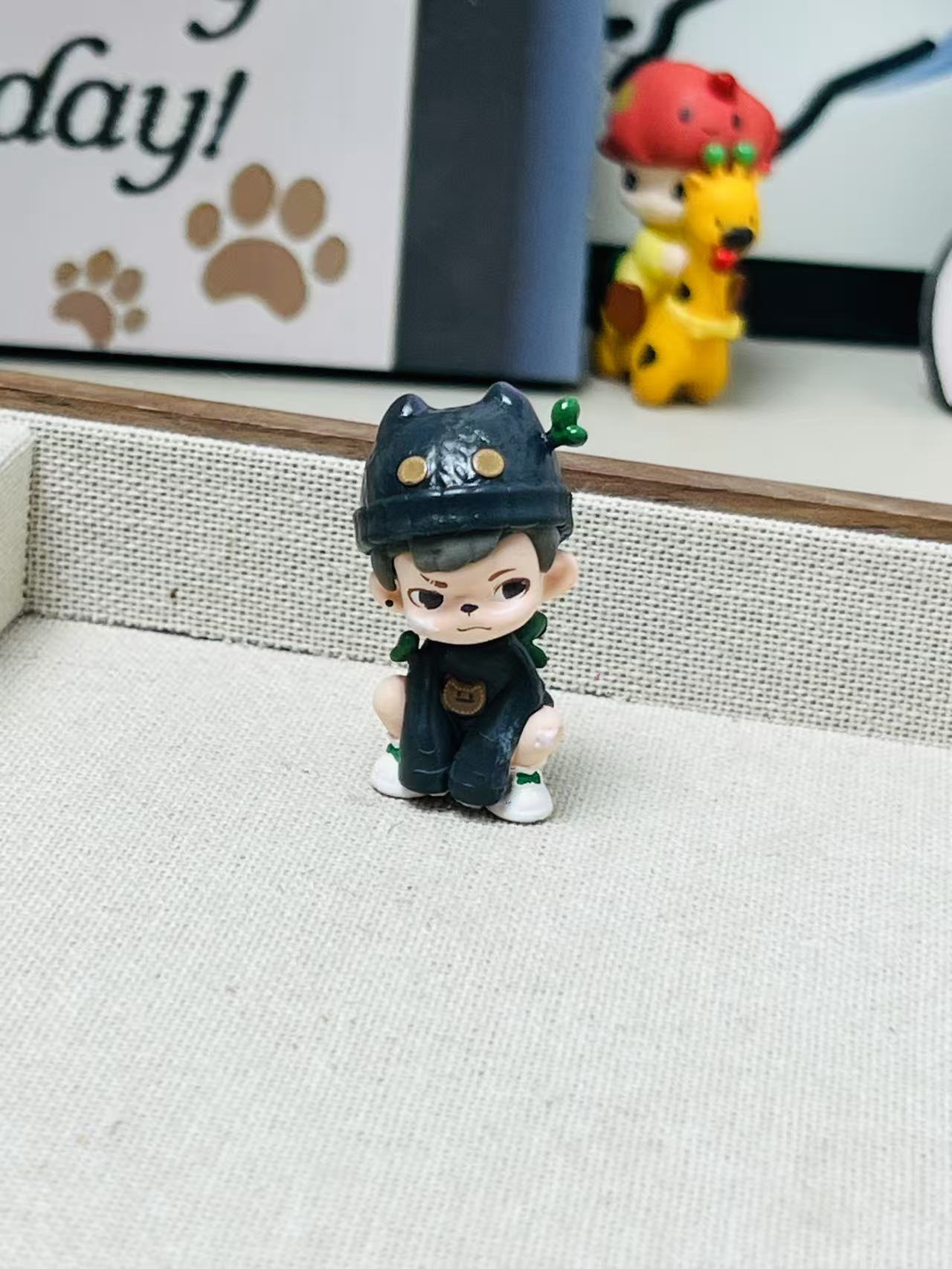 Zoraa Sister Mengli, PVC Material, Punchable for Keychain, Cute Trendy Toy