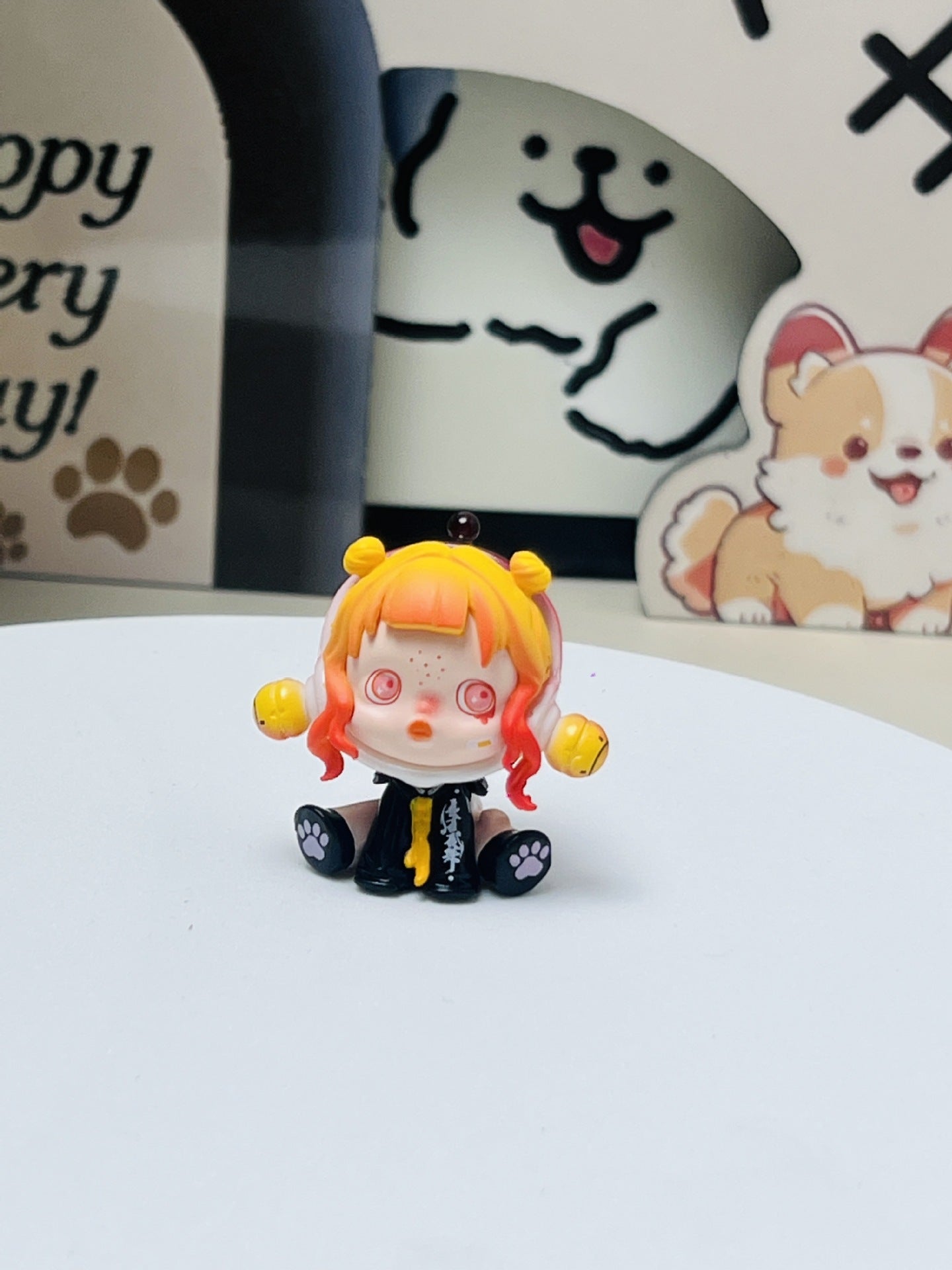 Mengli Zoraa Blind Box Sister Figurine, Trendy DIY Small Pendant, Cute Toy Figurine