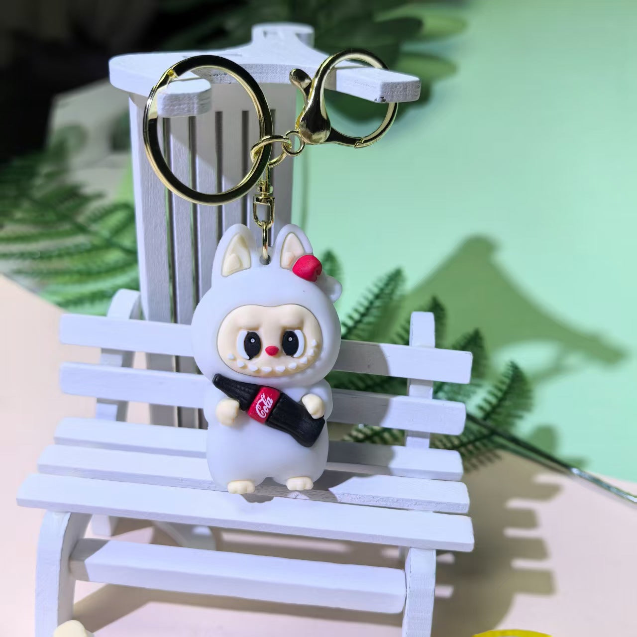 New Labubu 3D Doll Keychain – Trendy Gift Pendant for All Ages