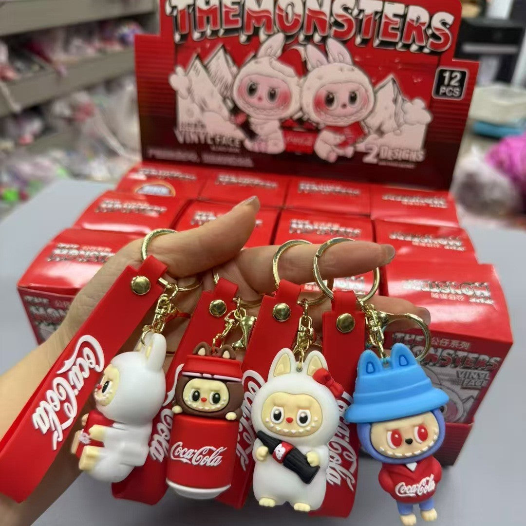 New Labubu 3D Doll Keychain – Trendy Gift Pendant for All Ages