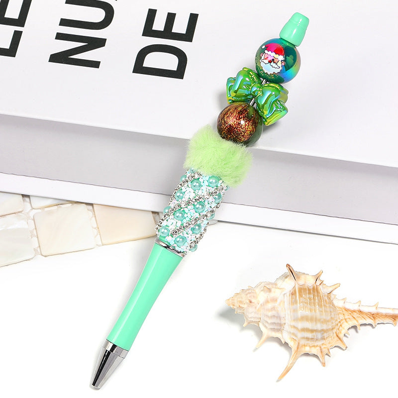 16mm Antique Gold Lacquer Painted Acrylic Loose Beads – DIY Bead Pen, Phone Chain & Necklace Accessories