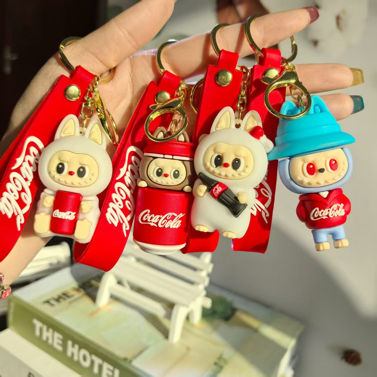 New Labubu 3D Doll Keychain – Trendy Gift Pendant for All Ages