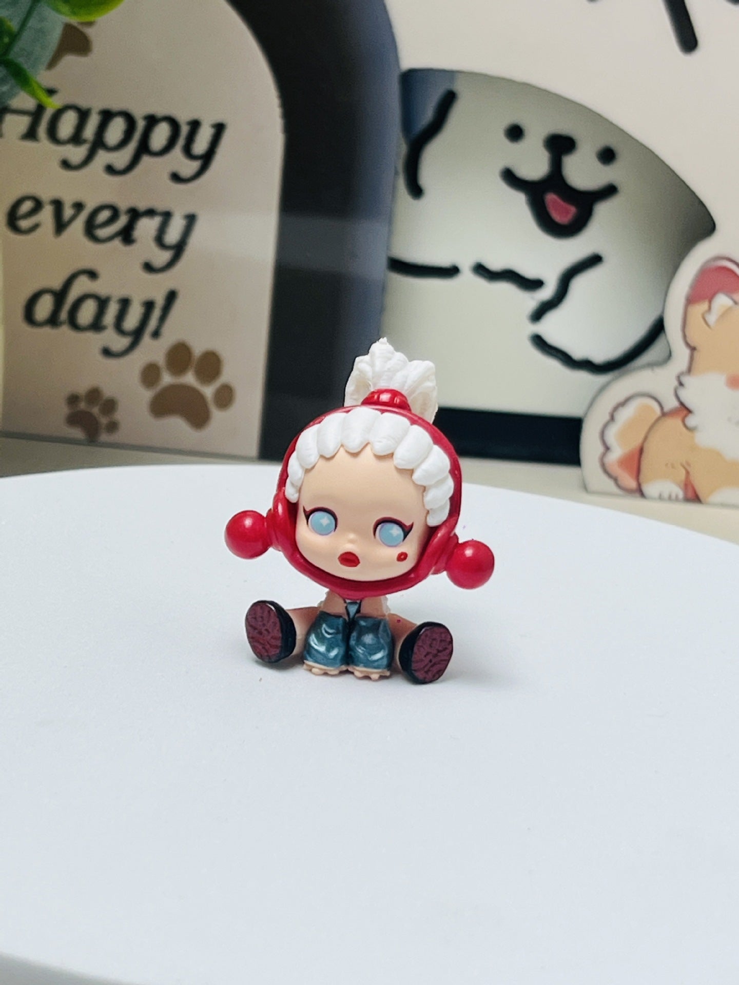 Mengli Zoraa Blind Box Sister Figurine, Trendy DIY Small Pendant, Cute Toy Figurine