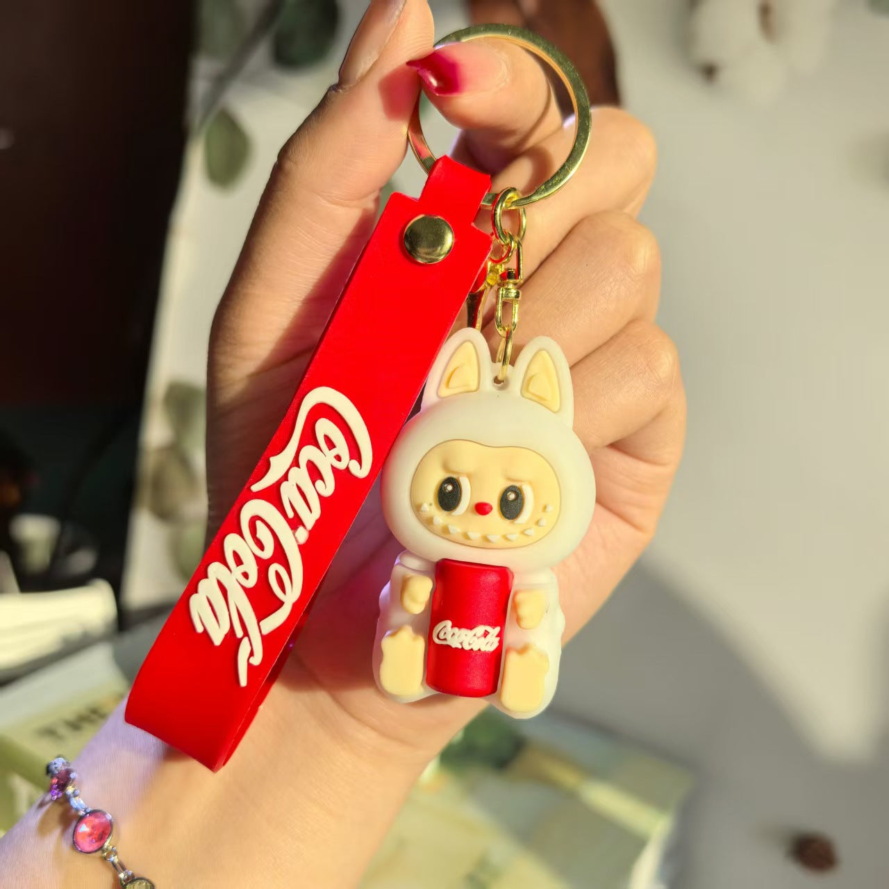 New Labubu 3D Doll Keychain – Trendy Gift Pendant for All Ages