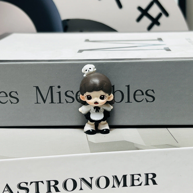 Zoraa Sister Mengli, PVC Material, Punchable for Keychain, Cute Trendy Toy