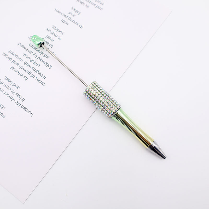 Colorful Diamond Bead Pen – DIY Gradient Sparkle Ballpoint Pen, High-Value Puzzle Gift for Students (Wholesale)