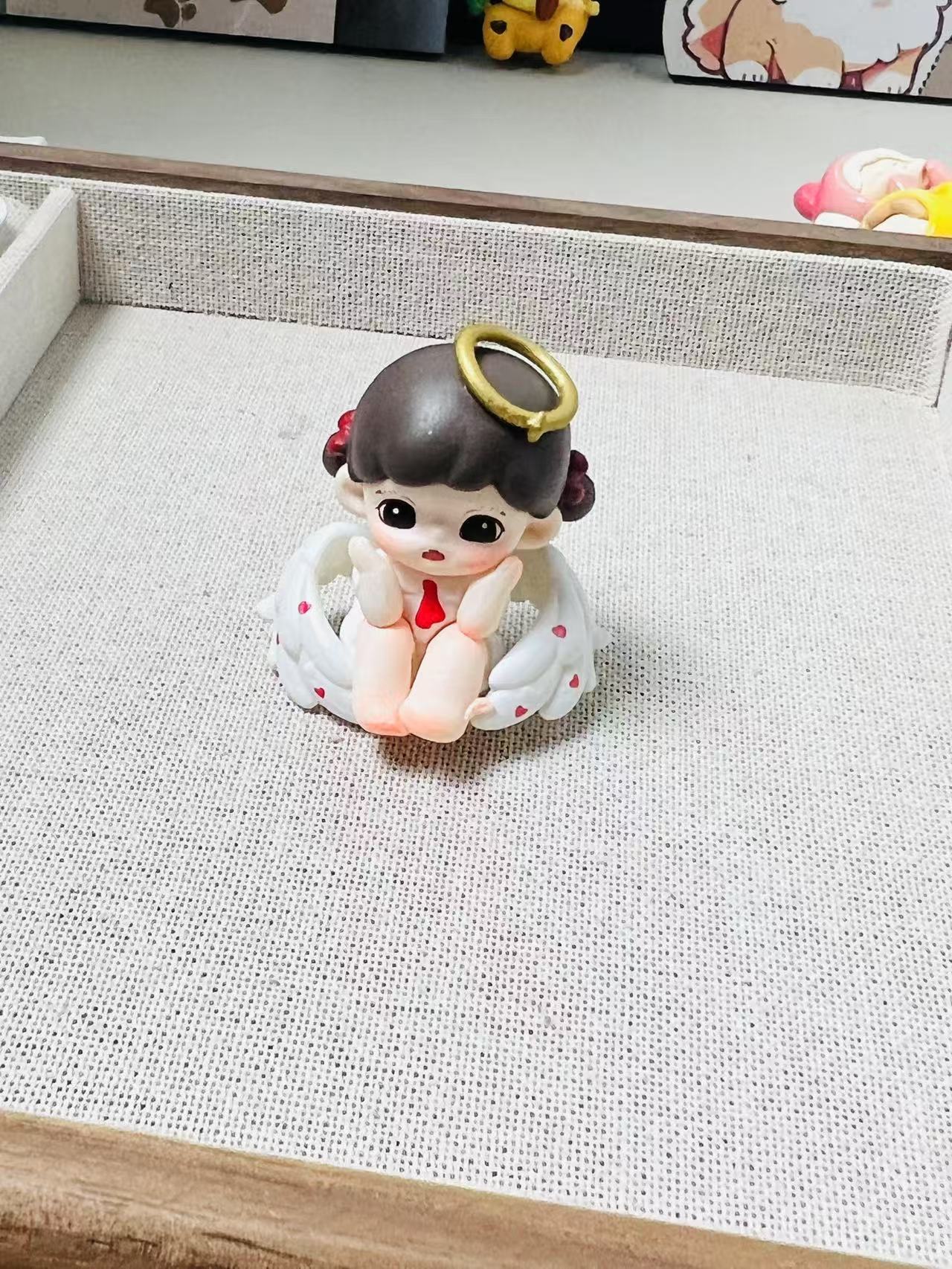 Zoraa Sister Mengli, PVC Material, Punchable for Keychain, Cute Trendy Toy