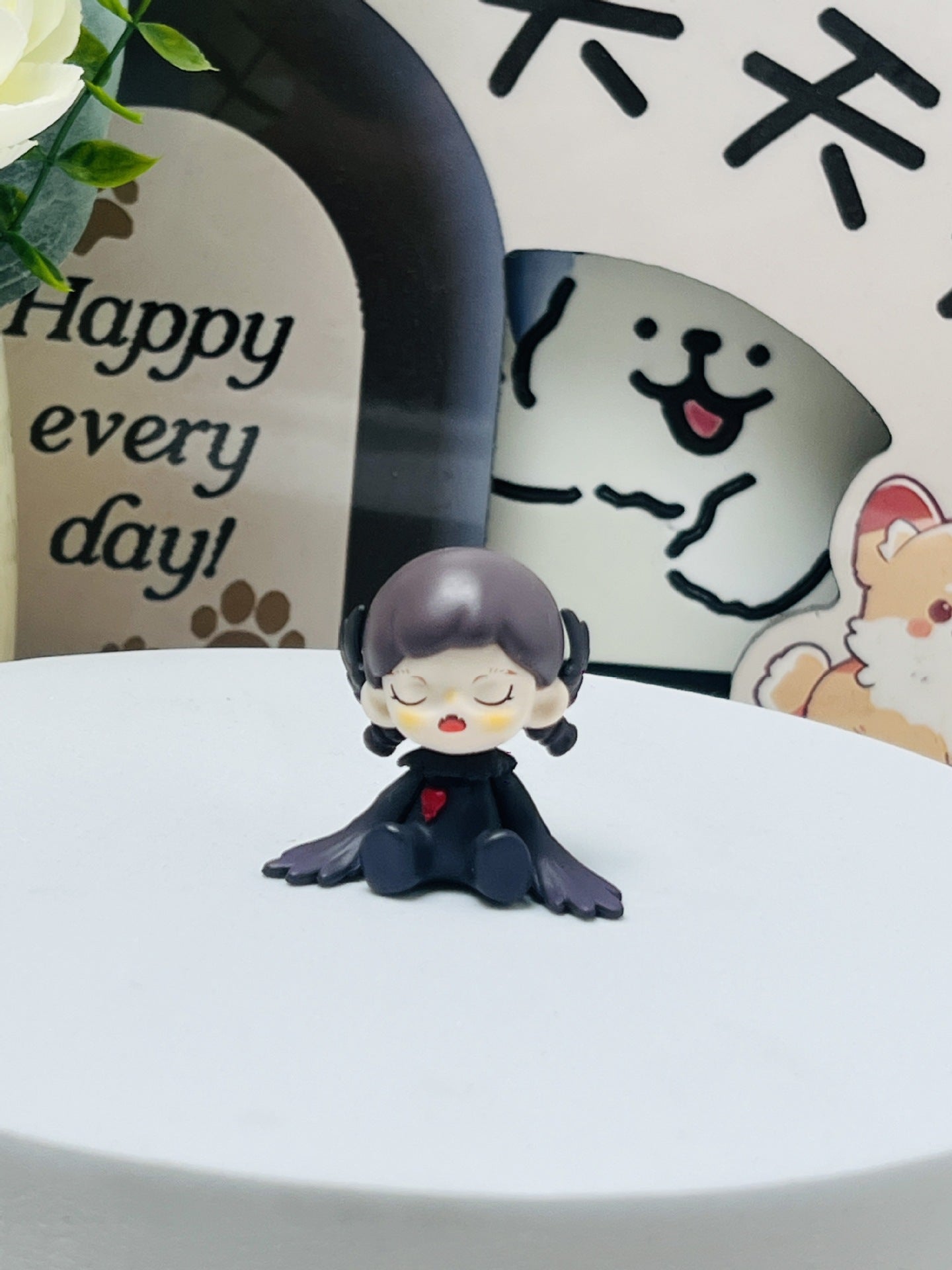 Mengli Zoraa Blind Box Sister Figurine, Trendy DIY Small Pendant, Cute Toy Figurine
