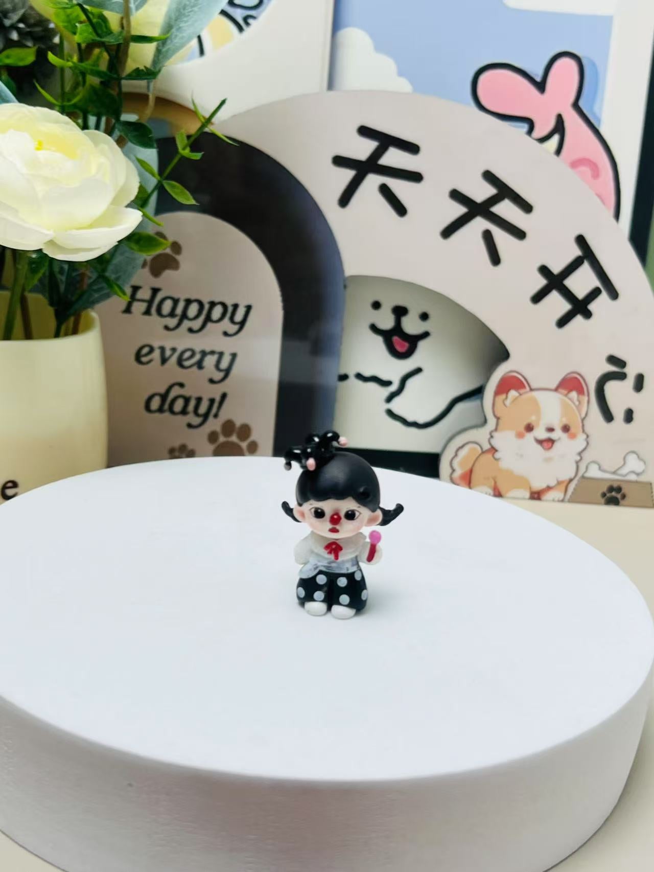 Mengli Zoraa Blind Box Sister Figurine, Trendy DIY Small Pendant, Cute Toy Figurine