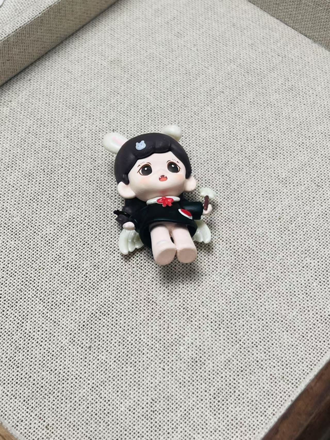 Zoraa Sister Mengli, PVC Material, Punchable for Keychain, Cute Trendy Toy