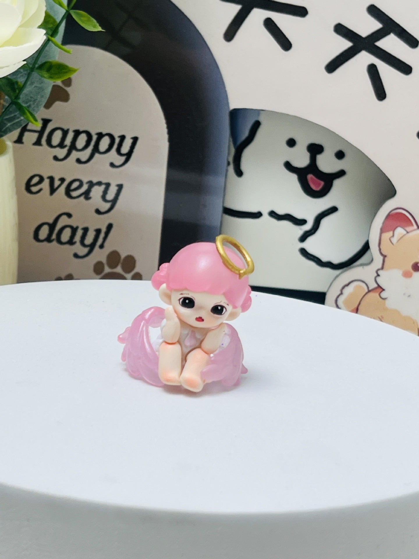 Mengli Zoraa Blind Box Sister Figurine, Trendy DIY Small Pendant, Cute Toy Figurine