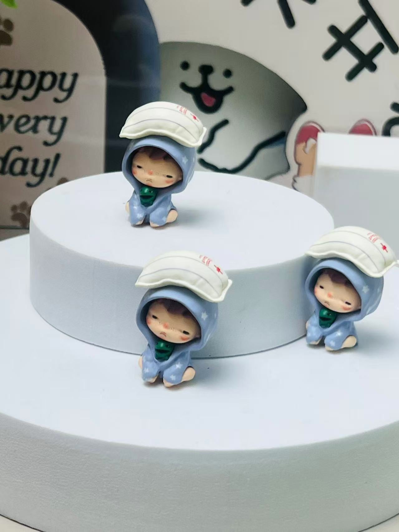 Mengli Zoraa Blind Box Sister Figurine, Trendy DIY Small Pendant, Cute Toy Figurine