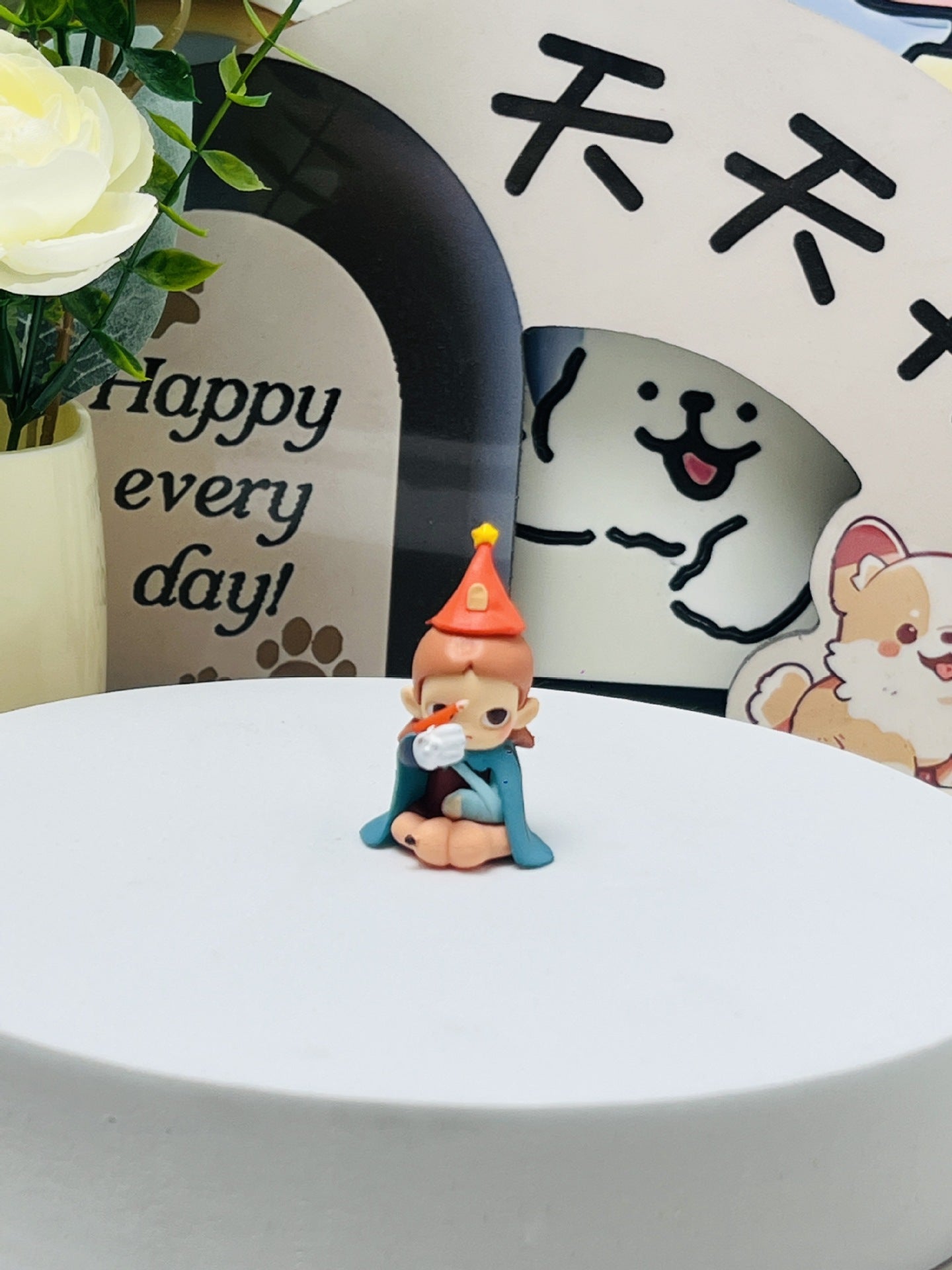 Mengli Zoraa Blind Box Sister Figurine, Trendy DIY Small Pendant, Cute Toy Figurine