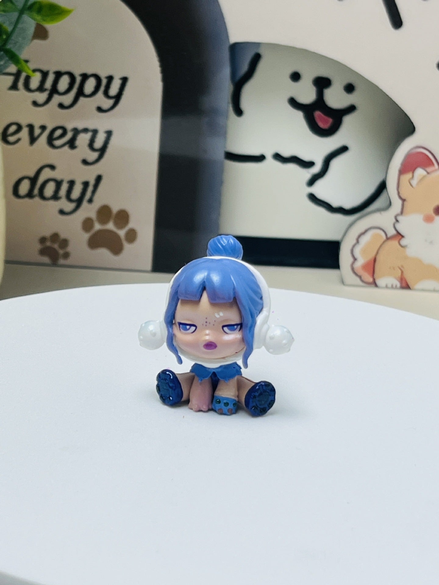 Mengli Zoraa Blind Box Sister Figurine, Trendy DIY Small Pendant, Cute Toy Figurine