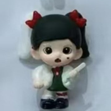 Zoraa Sister Mengli, PVC Material, Punchable for Keychain, Cute Trendy Toy