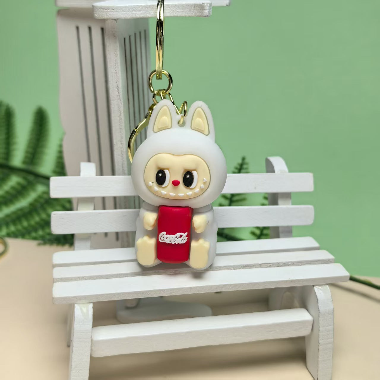 New Labubu 3D Doll Keychain – Trendy Gift Pendant for All Ages