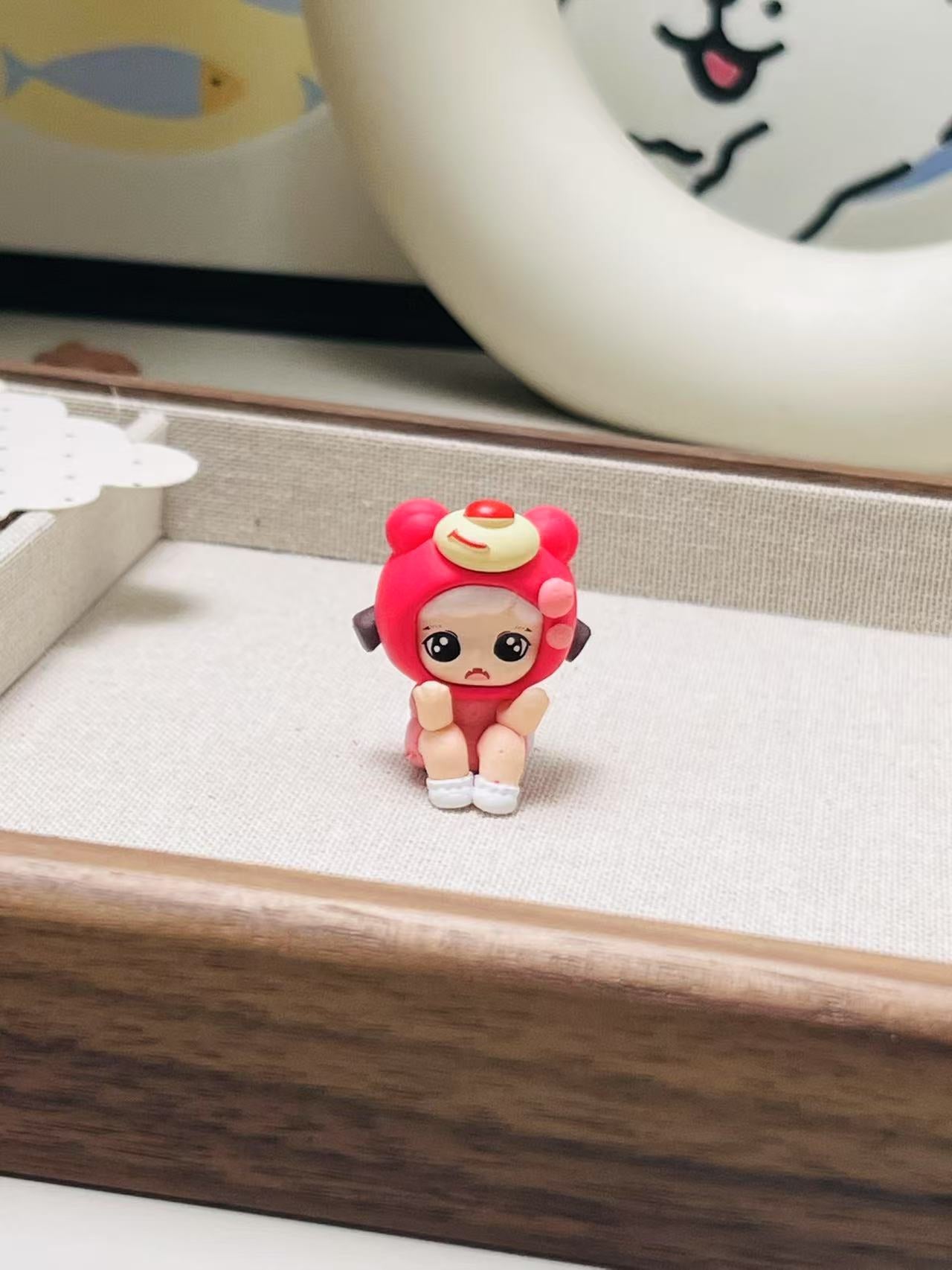Zoraa Sister Mengli, PVC Material, Punchable for Keychain, Cute Trendy Toy