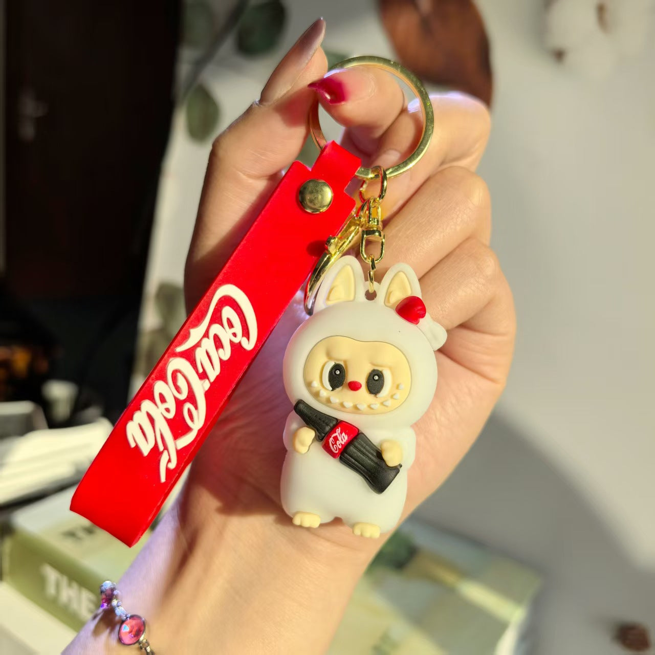 New Labubu 3D Doll Keychain – Trendy Gift Pendant for All Ages