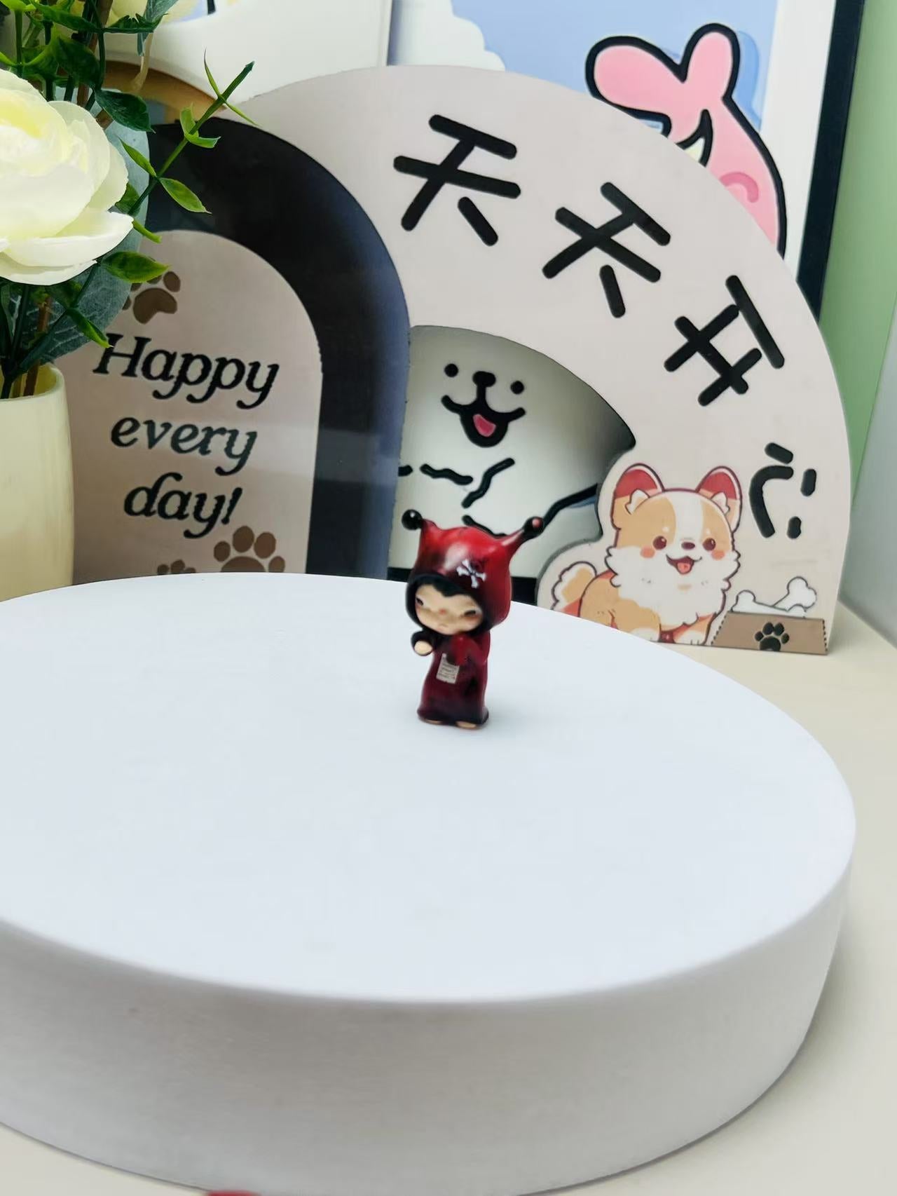 Mengli Zoraa Blind Box Sister Figurine, Trendy DIY Small Pendant, Cute Toy Figurine