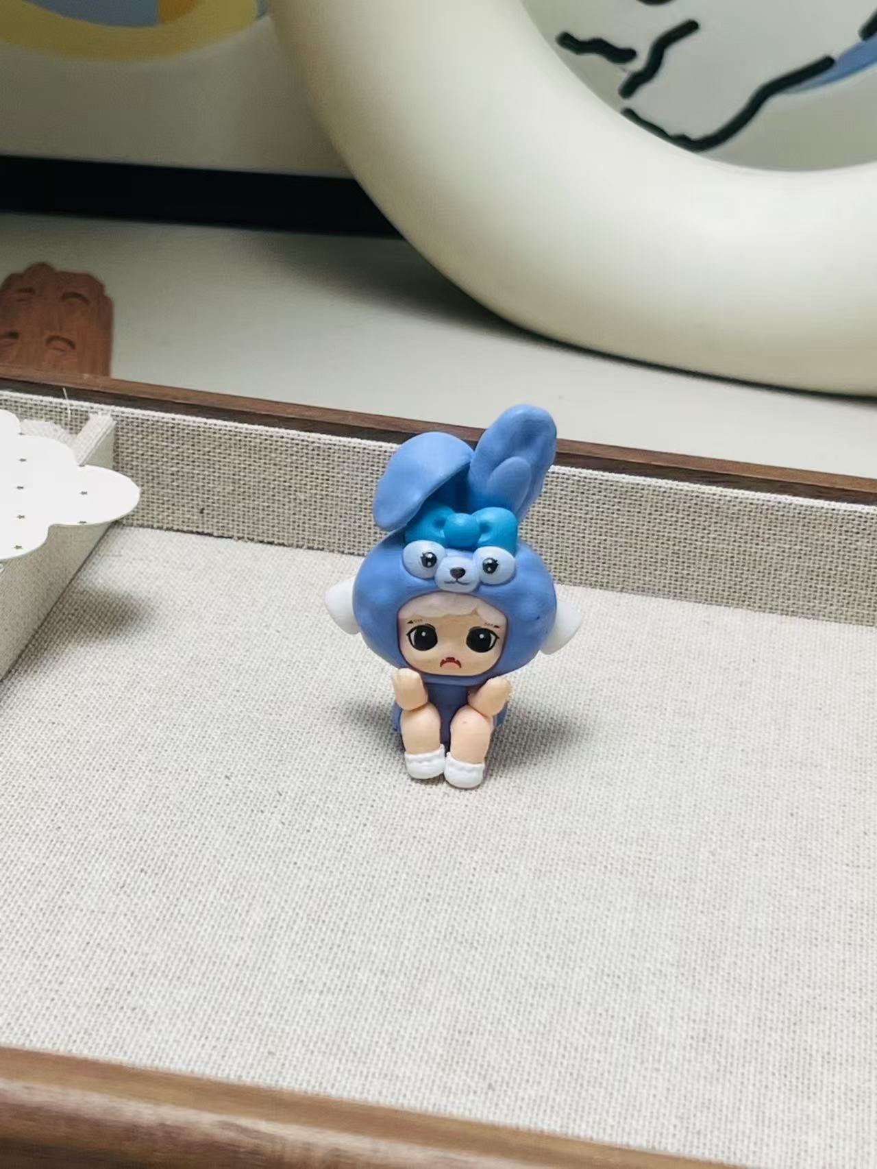 Zoraa Sister Mengli, PVC Material, Punchable for Keychain, Cute Trendy Toy