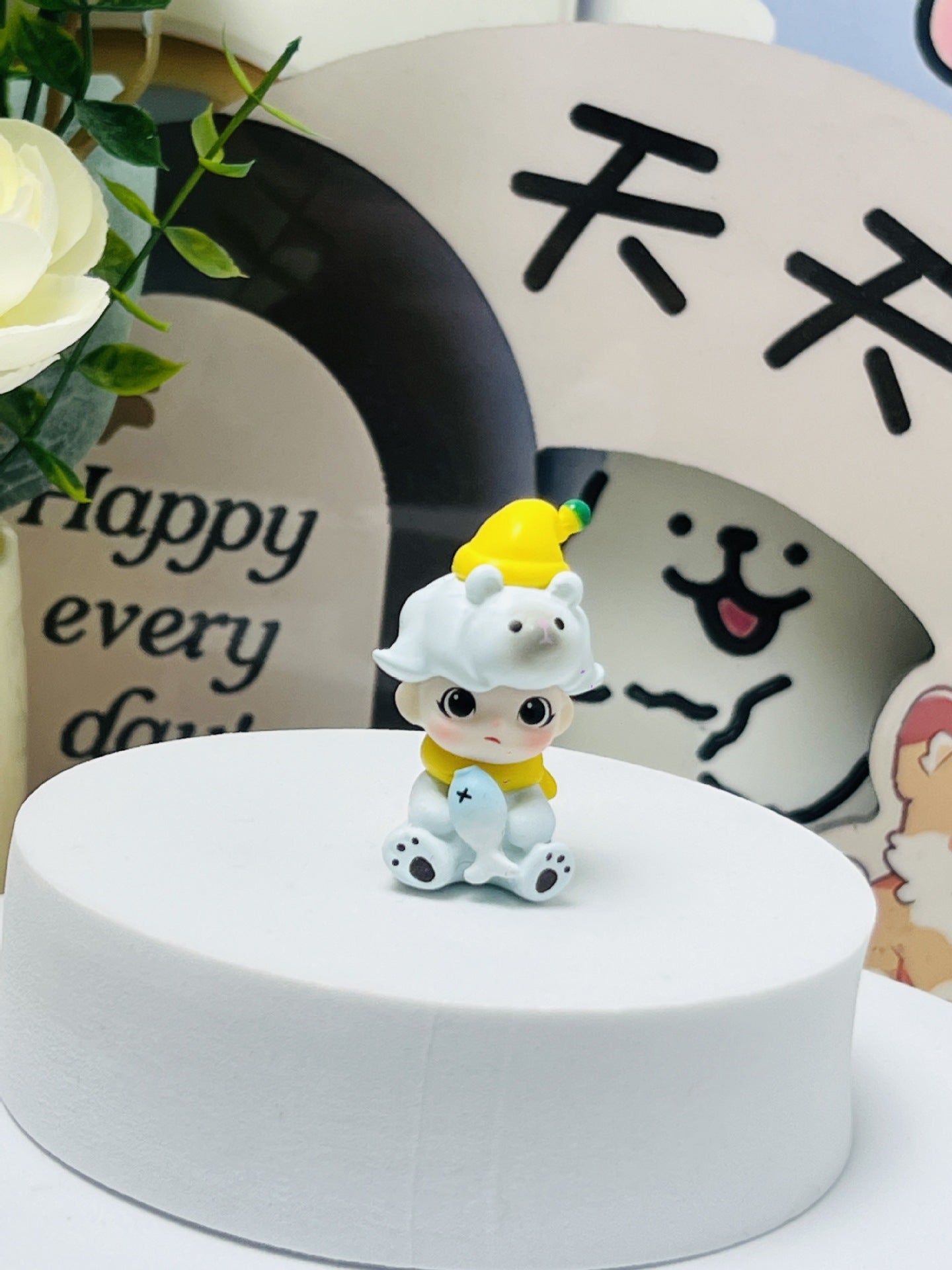 Mengli Zoraa Blind Box Sister Figurine, Trendy DIY Small Pendant, Cute Toy Figurine
