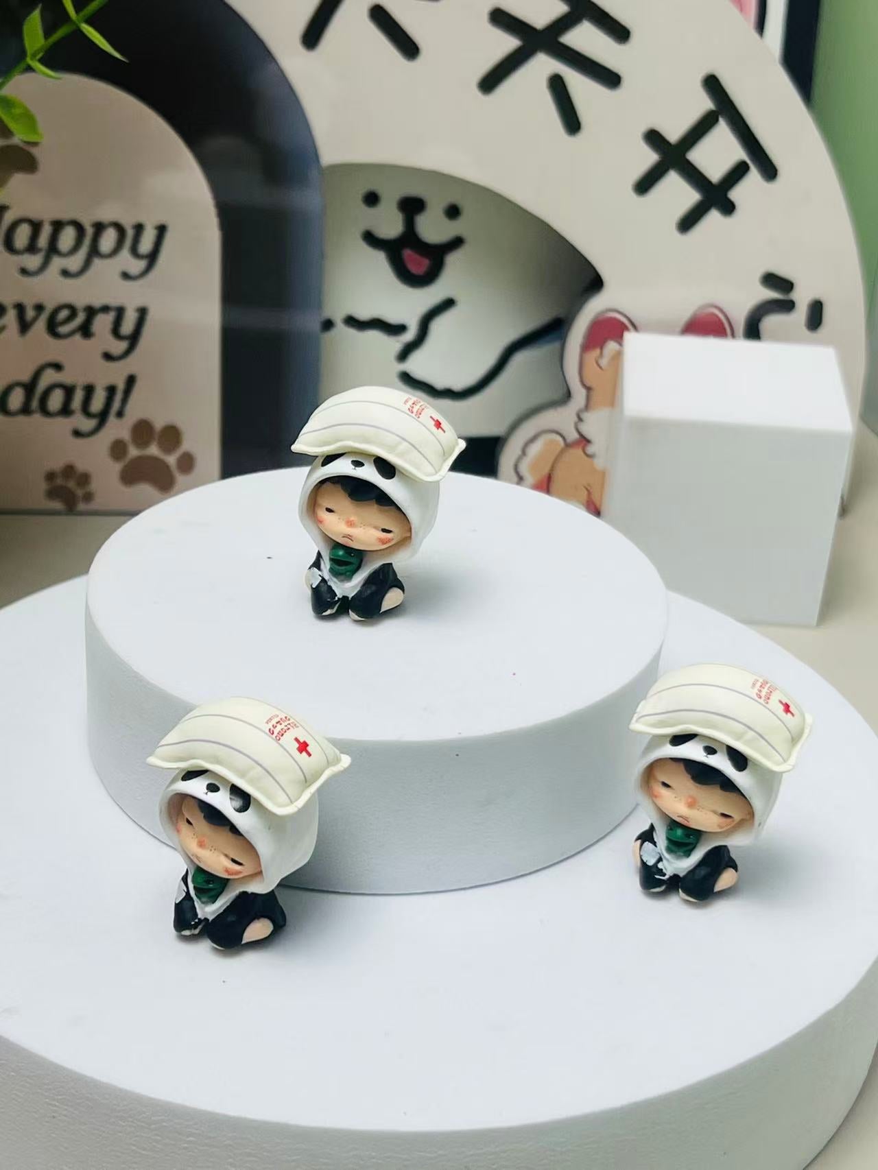Mengli Zoraa Blind Box Sister Figurine, Trendy DIY Small Pendant, Cute Toy Figurine