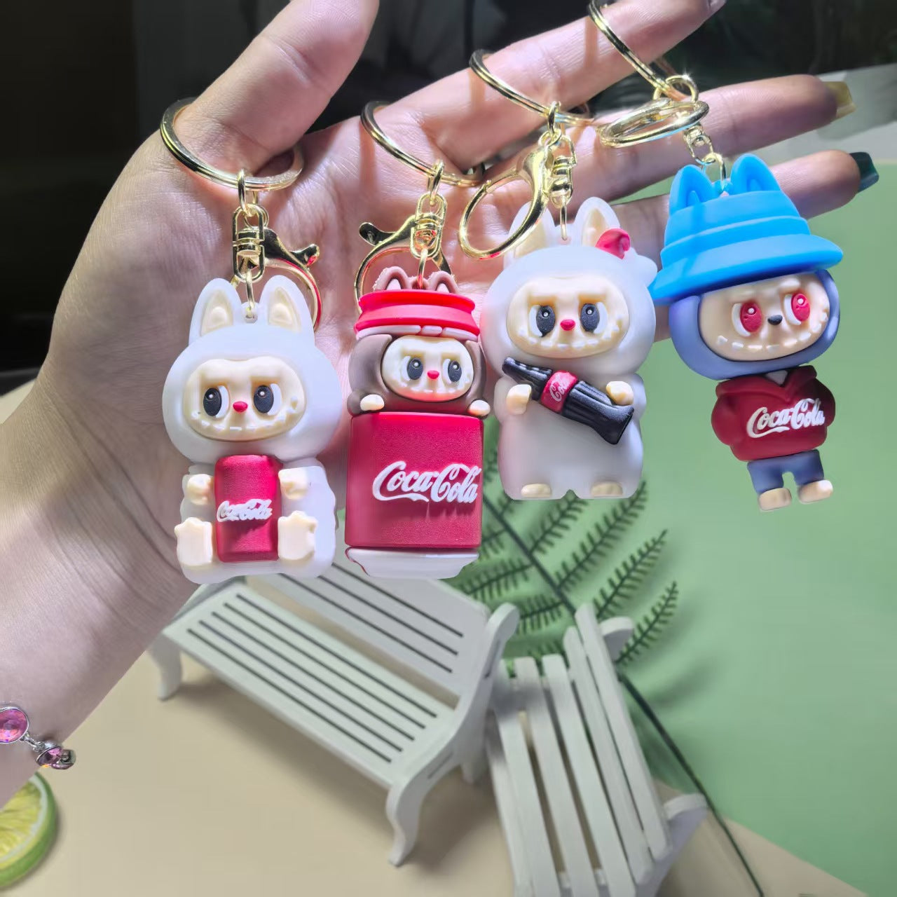 New Labubu 3D Doll Keychain – Trendy Gift Pendant for All Ages