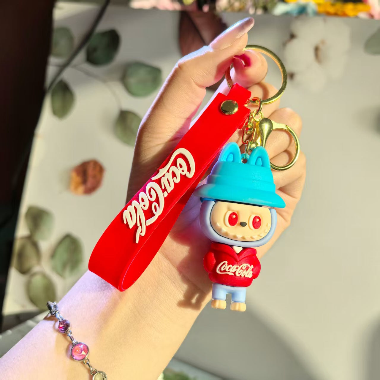 New Labubu 3D Doll Keychain – Trendy Gift Pendant for All Ages