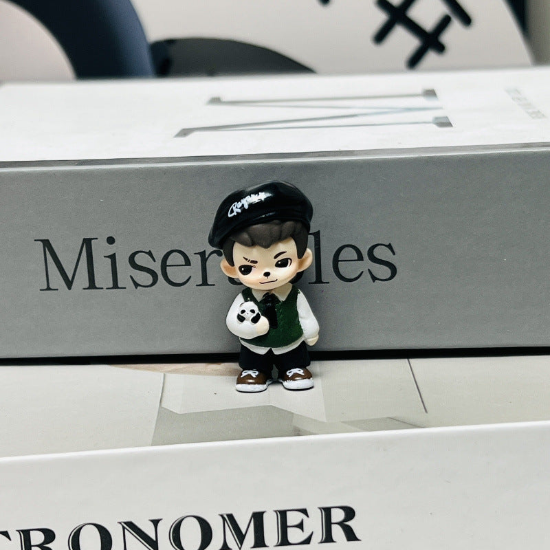 Zoraa Sister Mengli, PVC Material, Punchable for Keychain, Cute Trendy Toy