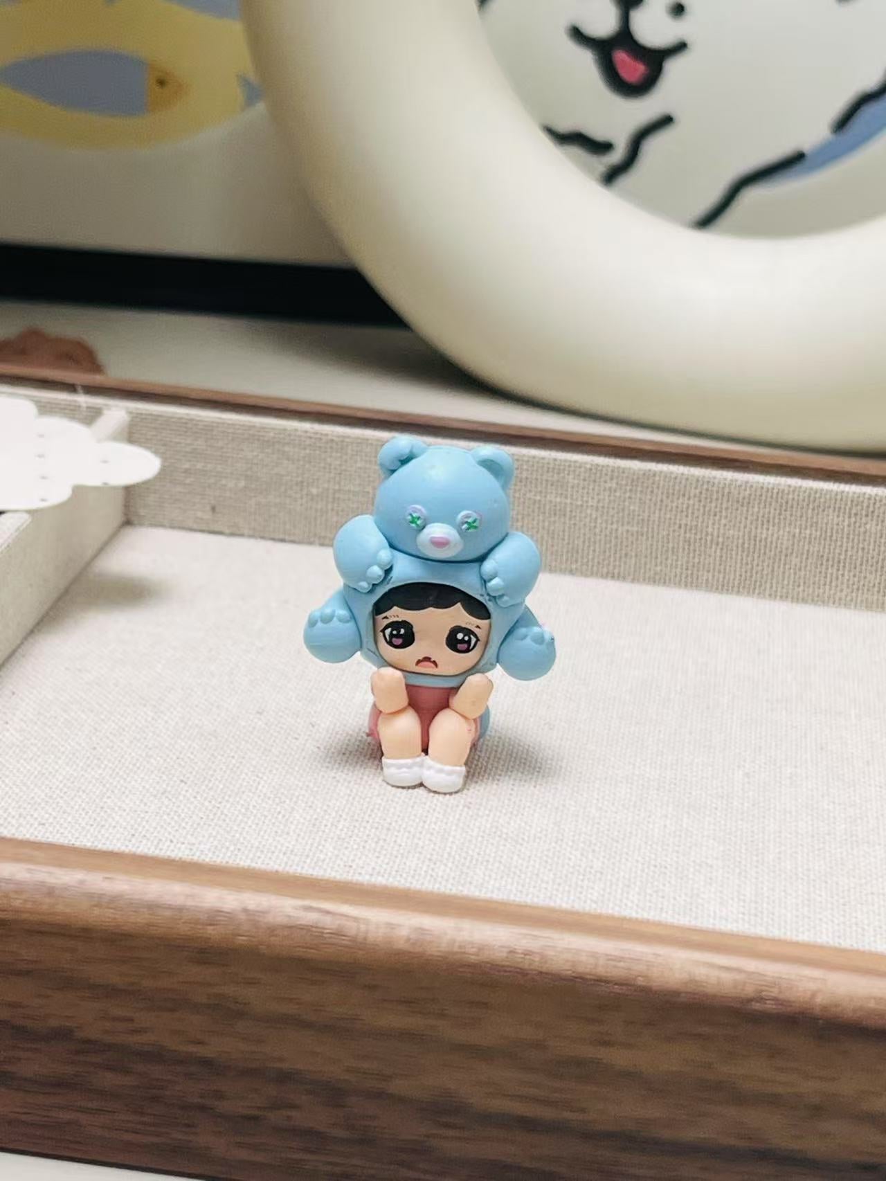 Zoraa Sister Mengli, PVC Material, Punchable for Keychain, Cute Trendy Toy