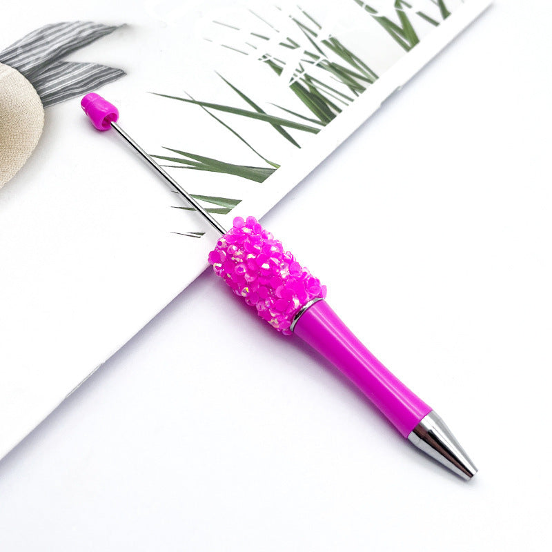 DIY Petal Sequin Bead Pen – Handmade Resin Patch Multicolor Ballpoint Pen, Stylish Signature Pen for Students (Wholesale)