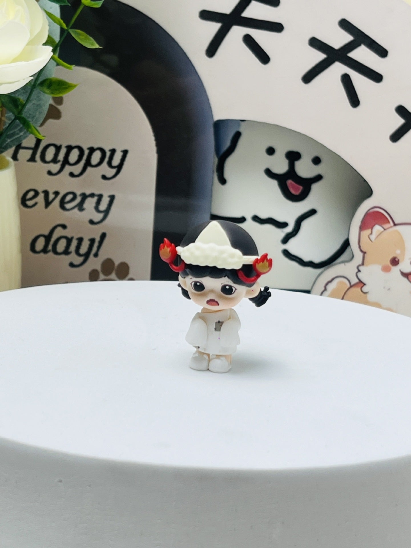 Mengli Zoraa Blind Box Sister Figurine, Trendy DIY Small Pendant, Cute Toy Figurine