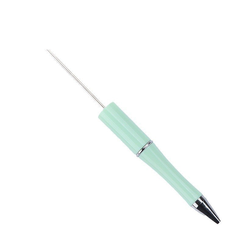 Creative handmade beaded pen DIY beaded multi-color spinning ballpoint pen hot-selling educational student stationery wholesale