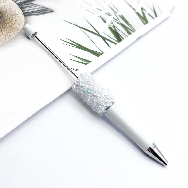 DIY Petal Sequin Bead Pen – Handmade Resin Patch Multicolor Ballpoint Pen, Stylish Signature Pen for Students (Wholesale)
